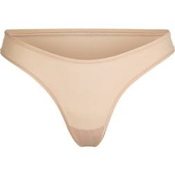 SKIMS Fits Everybody Dipped Front Thong - Clay