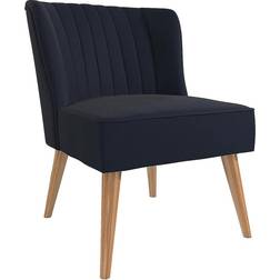 Novogratz Brittany Accent Blue Lounge Chair 33.5"