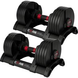 Core Fitness Adjustable Dumbbell Weight Set by Affordable Dumbbells