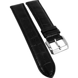 Hugo Boss 22mm Leather Padded Crocodile Band