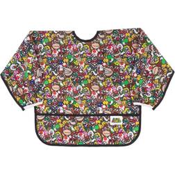 Bumkins Super Mario Mashup Sleeved Bib