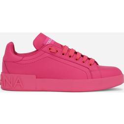 Dolce & Gabbana Pink Portofino Sneakers IT