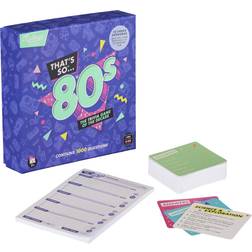 Ridley's Ridley’s That’s So 80’s Trivia Card Game – Quiz Game for Kids and Adults – 2 Players – Includes 1,000 Unique Questions – Fun Family Game – Makes a Great Gift