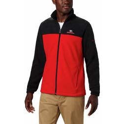 Columbia Men's Collegiate Flanker III Fleece Jacket - Black/Bright Red