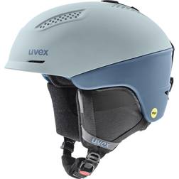 Uvex uvex Ultra MIPS, Adjustable ski & Snowboard Helmet with Integrated MIPS System for Women & Men, Glacier/Stone Blue mat