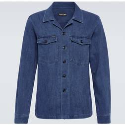 Tom Ford Denim overshirt blue