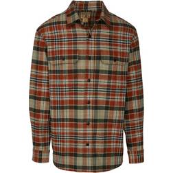 RedHead RedHead Brawny Flannel Long-Sleeve Shirt for Men Rust