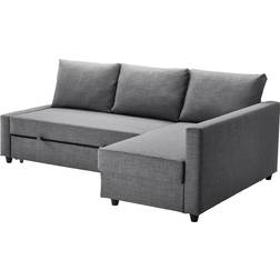 Ikea FRIHETEN Skiftebo Dark Grey Sofa 230cm 3-Sitzer