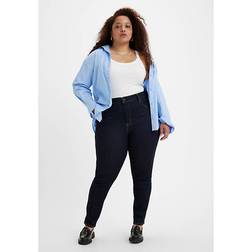 Levi's 721 High Rise Skinny Jeans Plus Size Blue