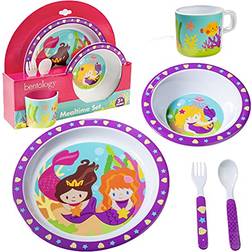 Bentology Mealtime Feeding Set 5pcs Mermaid