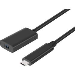 Nördic USBC-400 10Gbps 3.2 Gen 2 USB C - USB C M- F 5m