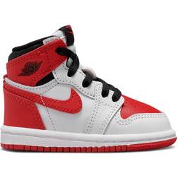 Nike Air Jordan 1 Retro High OG Heritage TD - White/University Red/Black