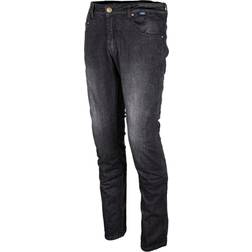 GMS Cobra Motorcycle Jeans, black, 38, black