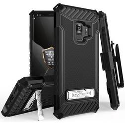 Beyond Cell Tri-Shield Stand Strap Holster Case for Galaxy S9