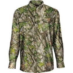 Tec-Lite Long Sleeve Woven Shirt Men - TrueTimber HTC Green