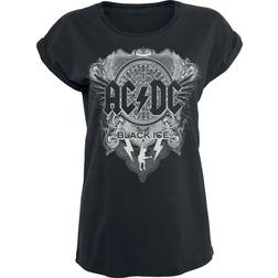 AC/DC T-skjorte Black Ice til Damer svart