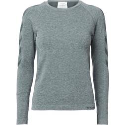 Hummel Cana Seamless Langermet Trenings T-skjorte Dame