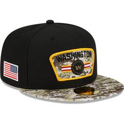 New Era Washington NFL Salute to Service Black 59FIFTY Cap