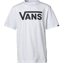 Vans Unisex-Kinder Classic T-Shirt, White-Black