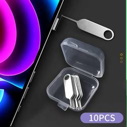 Shein Sim Card Removal Openning Tool Tray Eject Pins Needle Opener Ejector for iPhone 10 Pcs