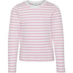 Vero Moda Junior Regular Fit O-Neck T-shirt - Vit/Snow White