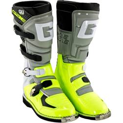 Gaerne GX-J Motocross Stiefel, grau-gelb, Größe 41, grau-gelb, Größe Kinder