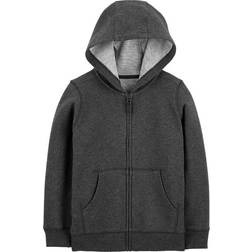 Carter's Kid's Zip-Up French Terry Hoodie - Grey