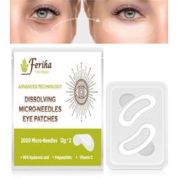 Feriha Dissolving 2000 Microneedles Eye Patches