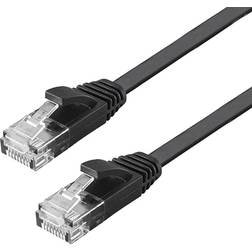 Nördic TP6F-75 Cat6 U/UTP Flat RJ45 - RJ45 M-M 7.5m