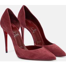 Christian Louboutin Pumps Iriza aus Veloursleder Rot