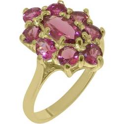 LBG Statement Ring - Gold/Pink