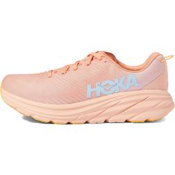 Hoka One One Women's, Rincon Road Running Sneakers Shell Coral/Peach Parfait 10.5 B