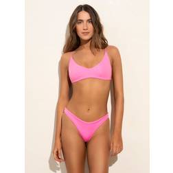 Maaji Bombon Pink Omg Sporty Bralette Bikini Top Pink