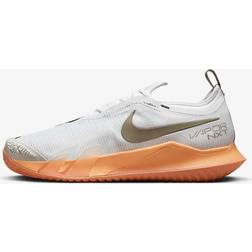 Nike React Vapor NXT Men's Tennis Shoes White/Khaki/Light Bone/Orange Trance