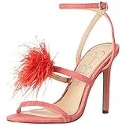 Jessica Simpson Women's Jenee Heeled Sandal, Sweet Coral