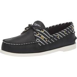 Sperry womens A/O 2-eye Bionic Boat Shoe, Dark Navy