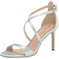 Badgley Mischka Jewel Badgley Mischka Women's Dimitra Heeled Sandal, Aqua Blue