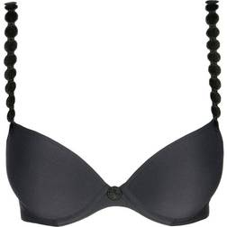 Marie Jo Tom Plunge T-Shirt Bra Charcoal