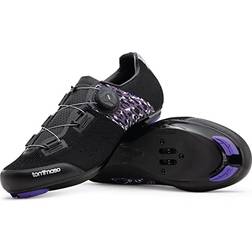 Tommaso Pista Aria Elite Women's Quick Lace Cycling Shoe Black/Purple