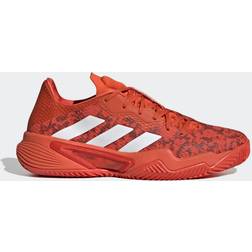 Adidas Barricade Tennis Shoes Preloved Red Mens