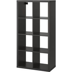 Ikea KALLAX black/brown Bücherregal 146.5cm