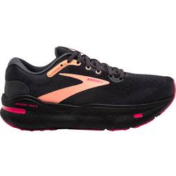 Brooks Ghost Max W - Black/Papaya/Raspberry