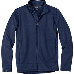 Storm Creek Men's Stabilizer Heather Performance Fleece Jacket Navy