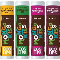 Eco Lips Mongo Kiss Organic Lip Balm 4-pack