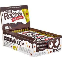 Roobar High Protein Haselnuss-Riegel mit Schokoladenüberzug 16 Stk.