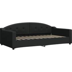 vidaXL 354190 Black Sofa 223cm 3-Sitzer