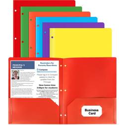 Habgp Pocket Folder Letter Size 6-pack