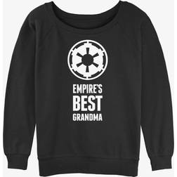 Star Wars Junior Disney Empire's Best Aunt Girls Slouchy Sweatshirt - Black