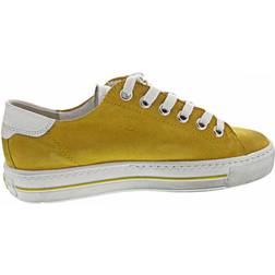 Paul Green Sneakers W - Yellow/Mango/White