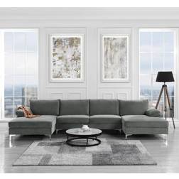 Casa Andrea Milano Modern Large Sofa 115" 5 Seater